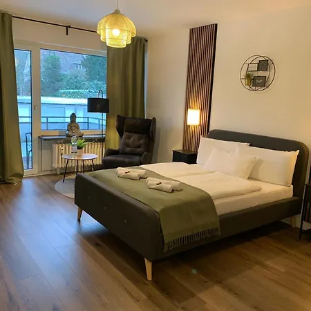 Businessapartment I Balkon I Messe I Parken I Schnelles Wlan Apartment